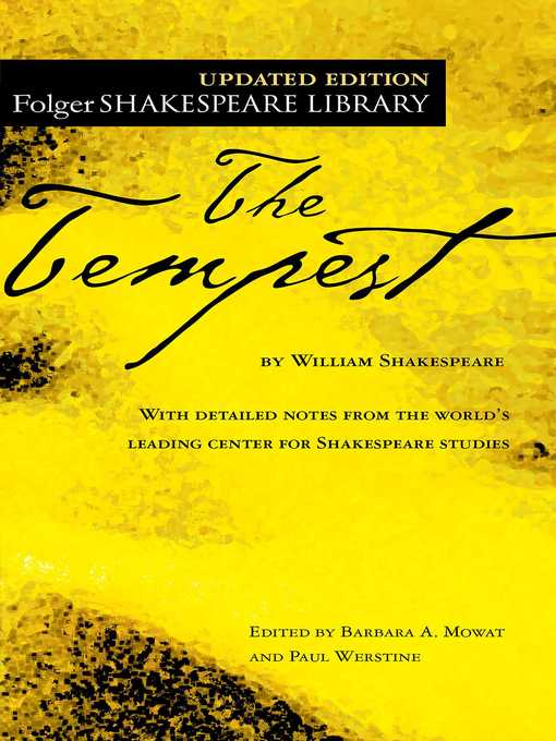 Title details for The Tempest by William Shakespeare - Wait list